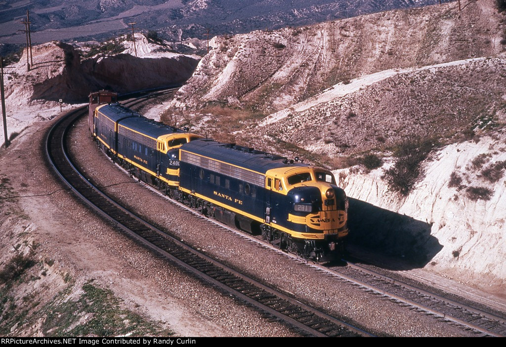 ATSF 281 on Cushenbury Local